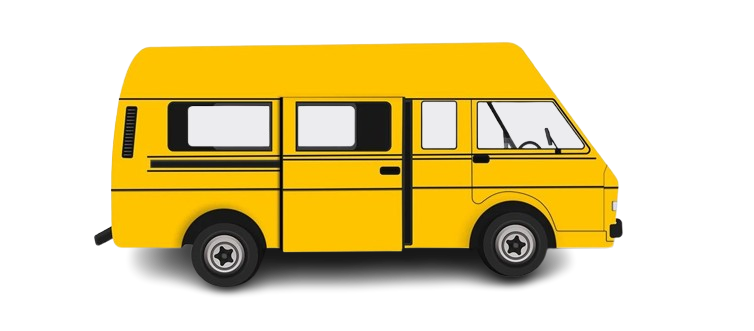 Danfo Bus - Yellow Nigerian Transport Bus